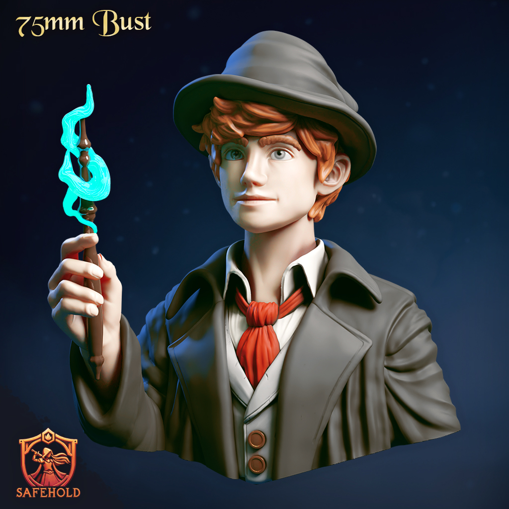 Fantasy Busts: The Wizard Boy